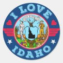 Search for map of idaho stickers I love idaho