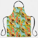 Search for sunflower design aprons Watercolor