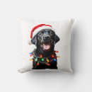 Search for black lab christmas cushions Funny