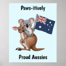 Search for australian flag posters Kangaroo