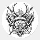 Search for japanese samurai stickers Ninja