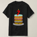 Search for 7th birthday tshirts Cake