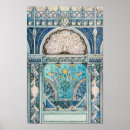 Search for art deco peacock posters Vintage
