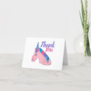 Search for horse thank you cards Pink