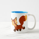 Search for happy fox mugs Cartoon