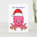 Search for octopus christmas cards Cute