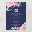 Search for 25th birthday invitations Elegant