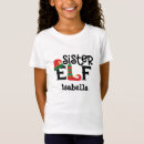Search for sister elf tshirts Cute