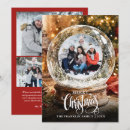 Search for snow globe christmas cards Whimsical