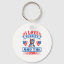 Search for siberian husky lover key rings Wolf