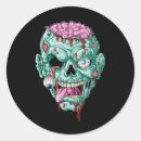 Search for zombie face stickers Scary