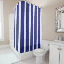Search for navy blue and white shower curtains Classic