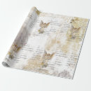 Search for angel wings wrapping paper Vintage