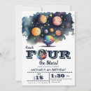 Search for planet birthday invitations Planets and stars
