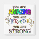 Search for bright square magnets Encouragement
