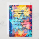 Search for autumn party invitations Leaf
