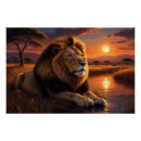 Search for african sunset art Digital