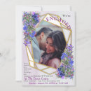 Search for purple flowers engagement party invitations Lavender