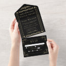 Search for art deco cards invites Typography