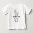 Search for funny bunny baby shirts Easter