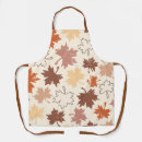 Search for fall leaves aprons November