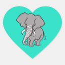 Search for elephant with hearts stickers Safari