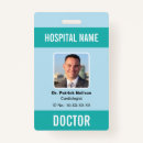 Search for clinic id badges Blue