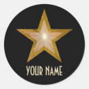 Search for gold name stickers Stylish