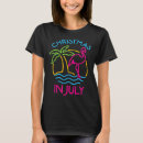Search for christmas in july tshirts Santa