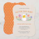 Search for hatching egg invitations Easter