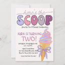 Search for ice cream scoop birthday invitations Heres the scoop