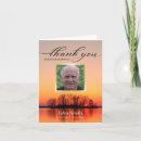 Search for photo memorial thank you cards Death