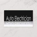 Search for electrician business cards Black