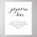 Search for popcorn bar wedding signs Food station