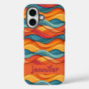Search for wave pattern iphone cases Orange