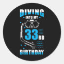 Search for diver stickers Under water