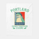 Search for frogs blankets Protest