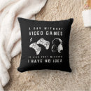 Search for video game cushions Funny