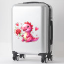 Search for valentine animal stickers White