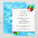 Search for beach house party invitations Pool