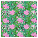 Search for tropical flowers fabric Colourful