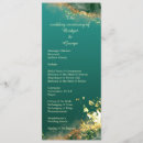 Search for green gold wedding programs Chic
