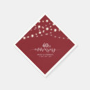Search for 40th anniversary napkins We still do