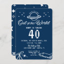 Search for out of this world birthday invitations Rocket ship birthday