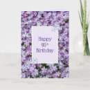 Search for 95th birthday cards Purple