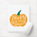 Search for pumpkin carving mousepads Halloween