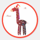 Search for giraffe christmas stickers Fun