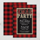 Search for buffalo plaid christmas invitations Winter