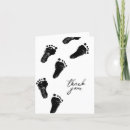 Search for baby footprint thank you cards Footprints