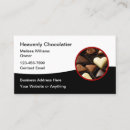 Search for candy store business cards Chocolatier